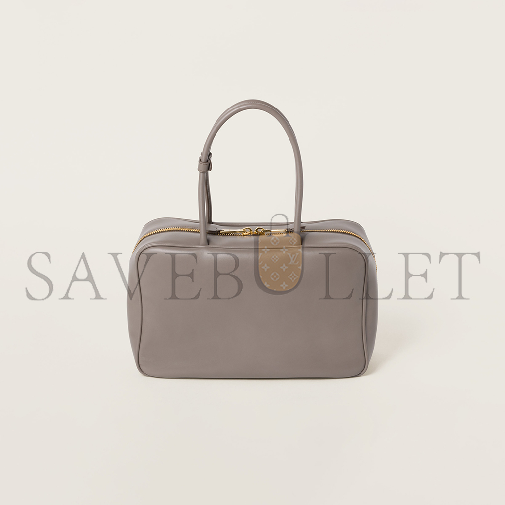 MIU MIU LEATHER BEAU BAG 5BB117 (34-23-10cm)